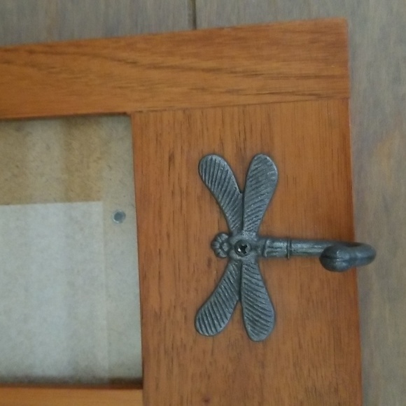 Fetco Wooden Dragonfly Wall Rack Picture Display - Picture 4 of 15